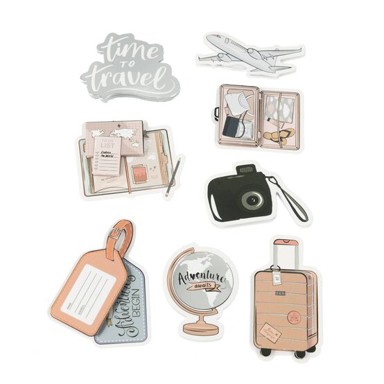 Travel Card Toppers 8 Pack