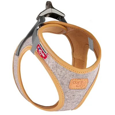 Curli Vest Harness Alpine Clasp - Light Grey