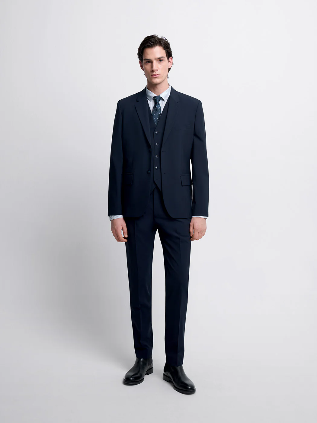 Gilet de costume en laine