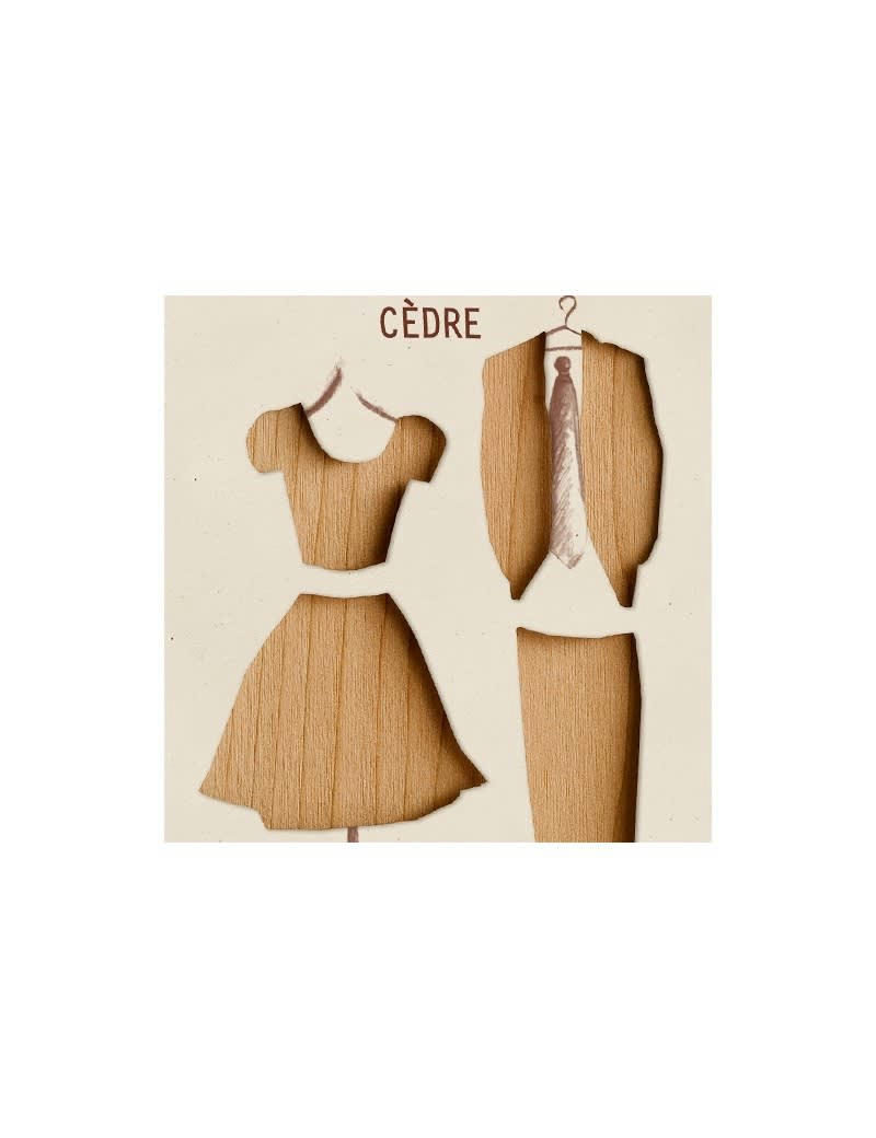 CÈDRE - Vestiaire parfumé cèdre