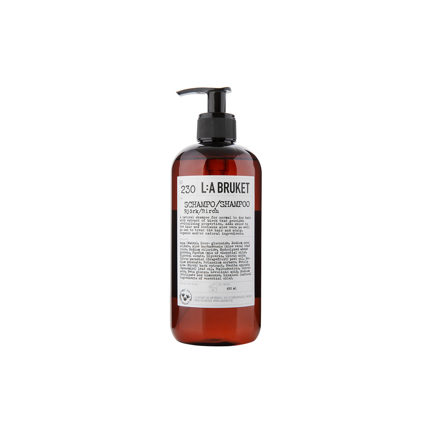 No. 230 Shampoo, birch