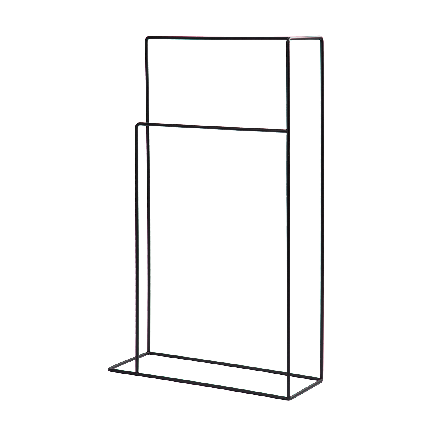 Atmooz Handdoekenrek Tulia - Staand - Metaal - Zwart