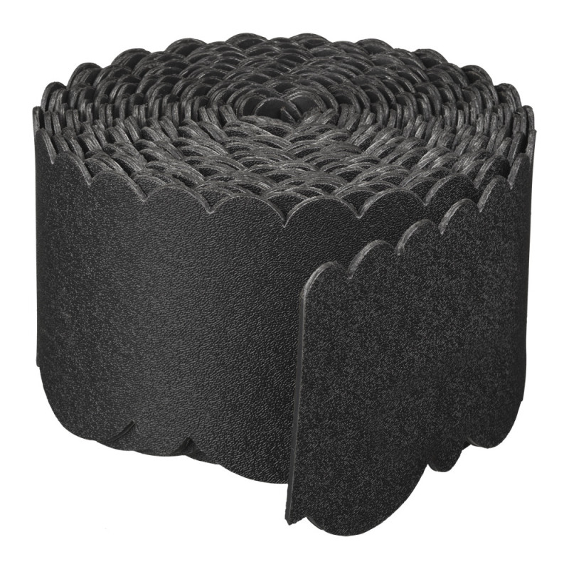 Bordure flexible noire 1200 x 13 x 0,3 cm