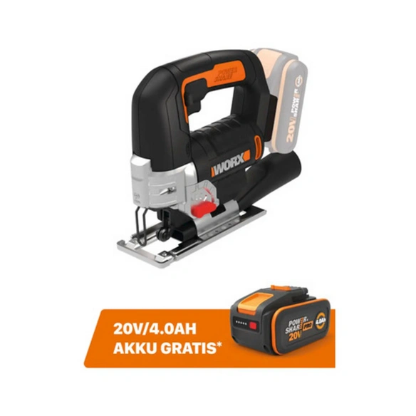 Stichsäge, »PowerShare«, 20V, ohne Akku, schwarz-orange