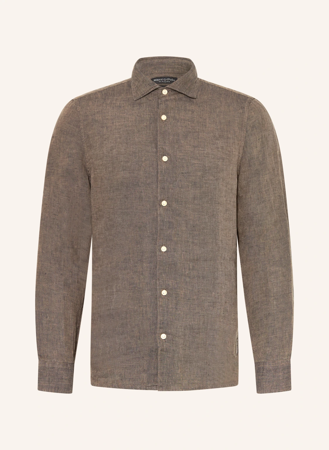 Marc O'Polo Leinenhemd Slim Fit