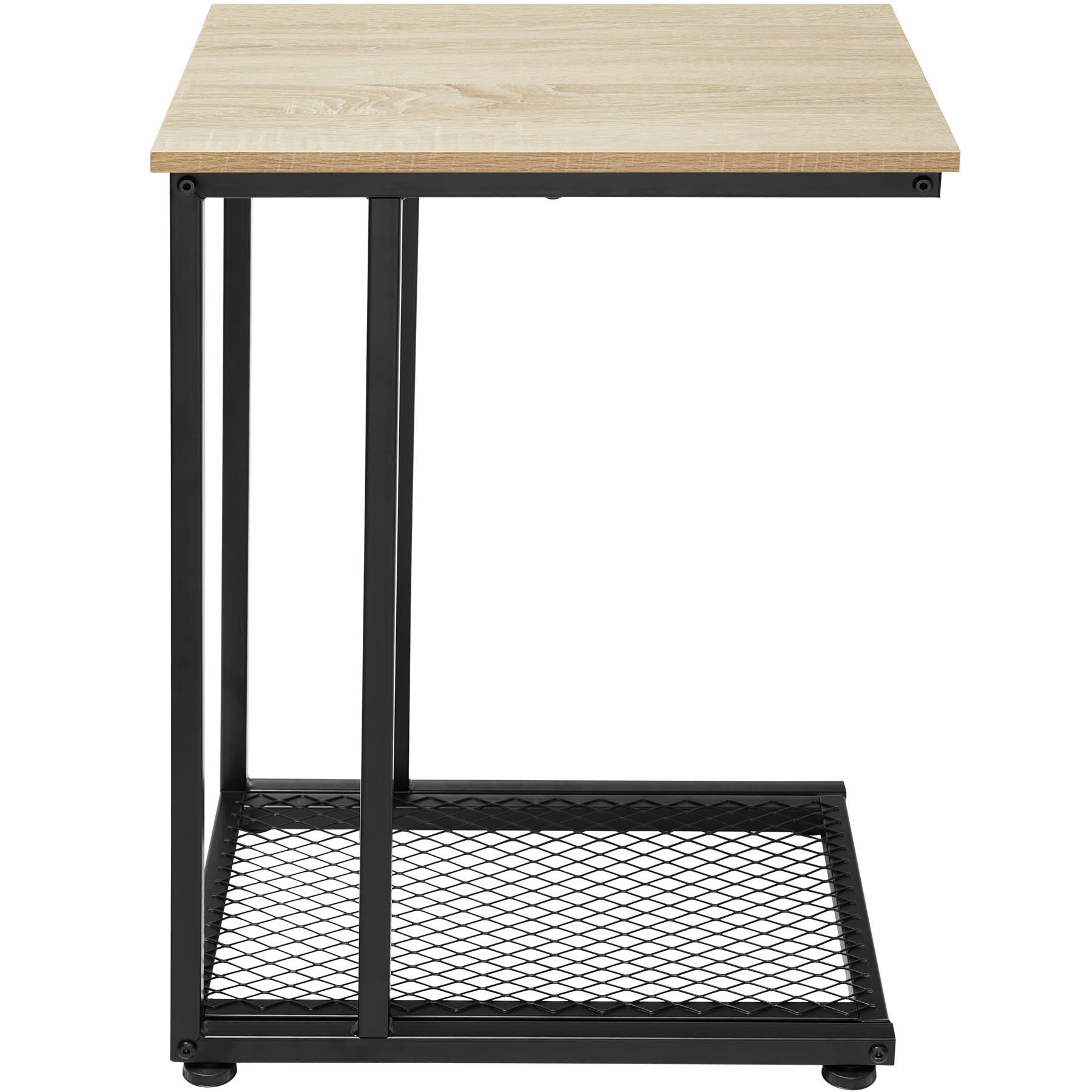- Table d'appoint Style industriel Bois clair industriel, Chêne Sonoma