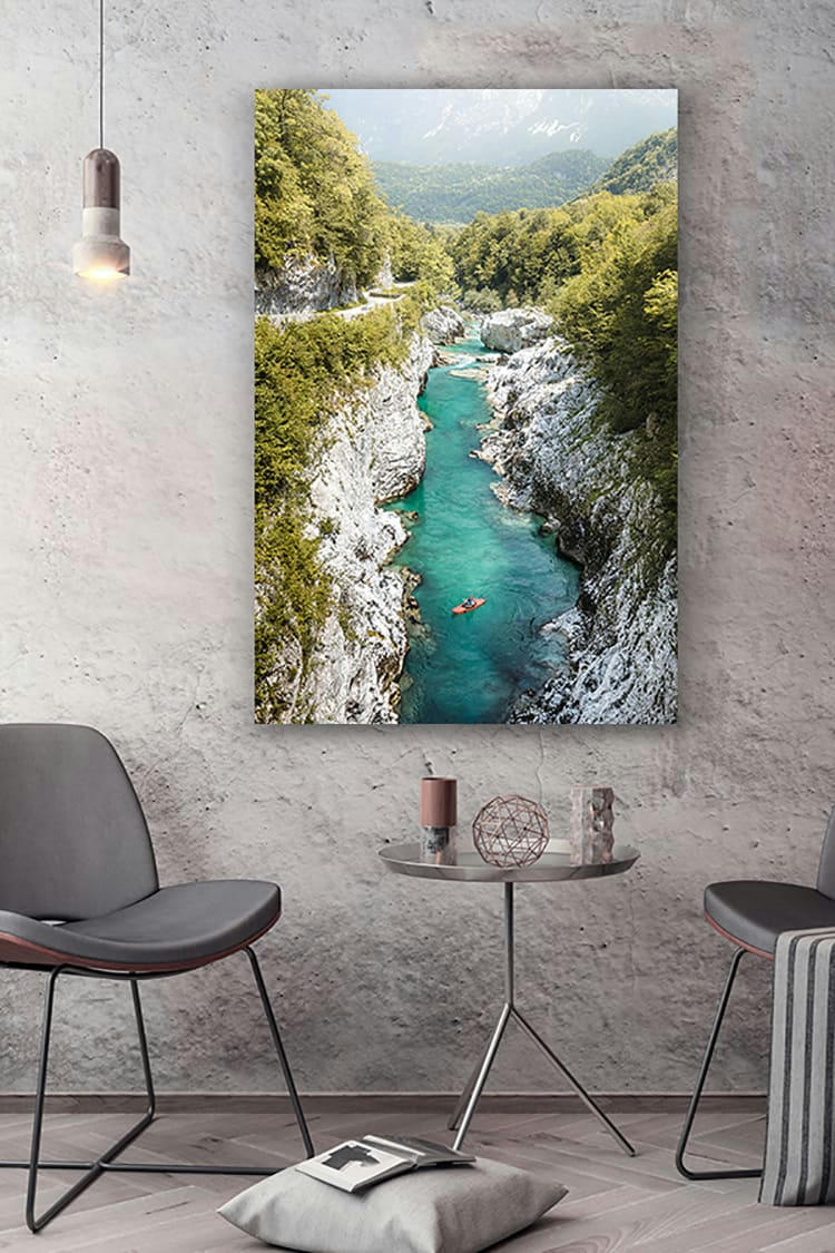 QUELLE AVENTURE - Photographie d'art d'Hugo Grandcolas  40x60 cm sur plexi