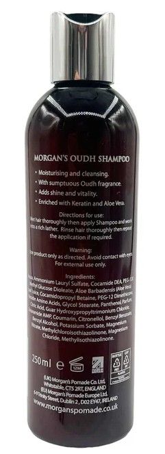 Morgan's Morgan's Oudh Shampoo 250ml