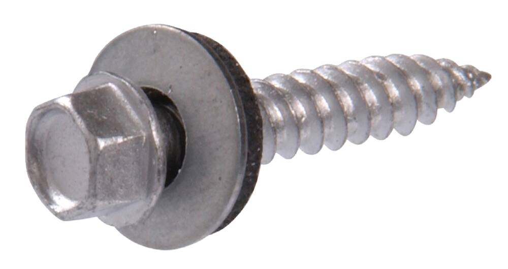Hillman Hex Washer Head Self-Piercing Sheeter with Neoprene Washer