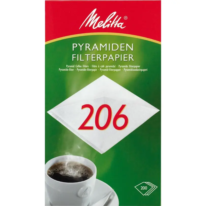 Kaffeefilter 200er-Set Pyramide 206