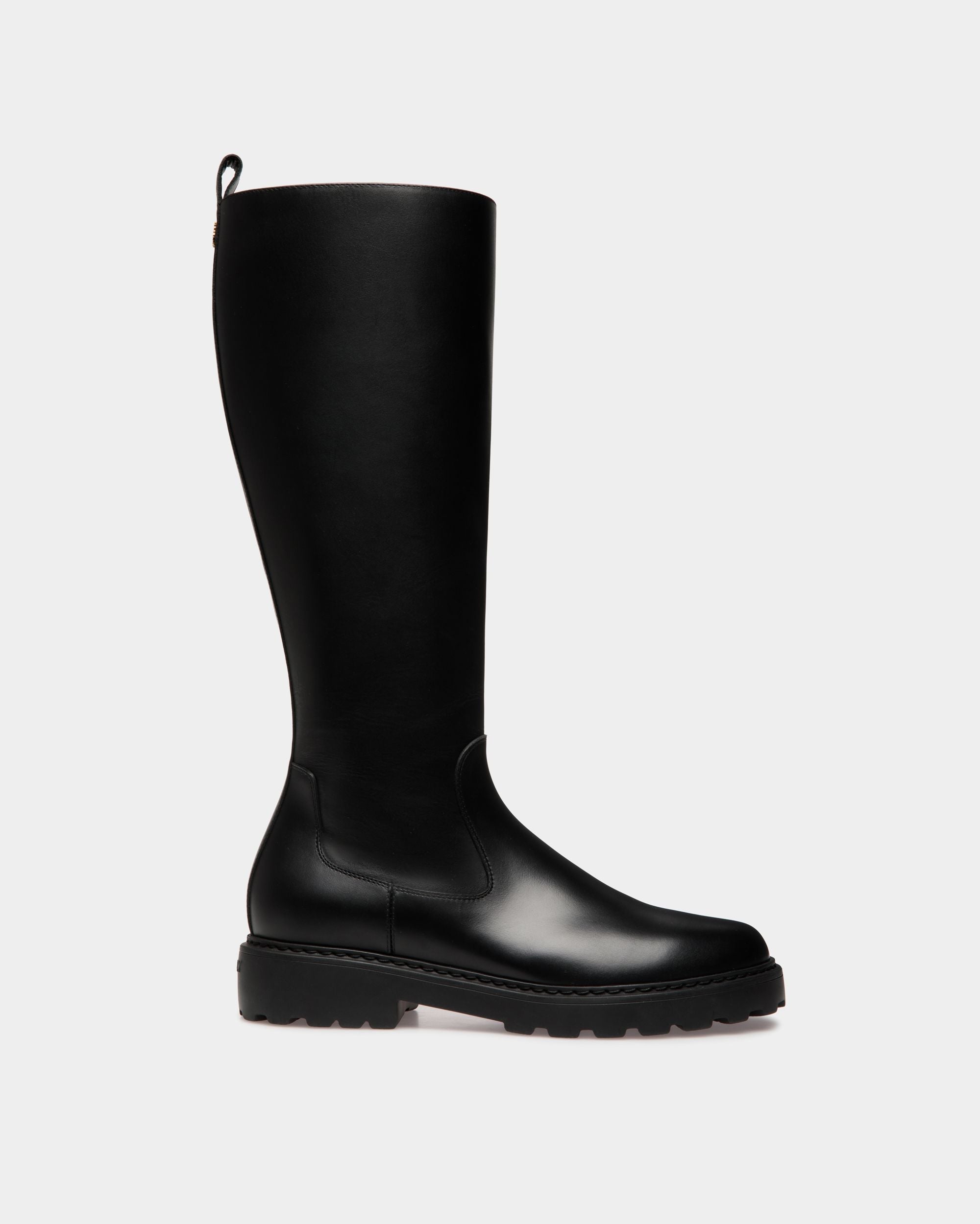 Gusto Stiefel Aus Leder In Schwarz