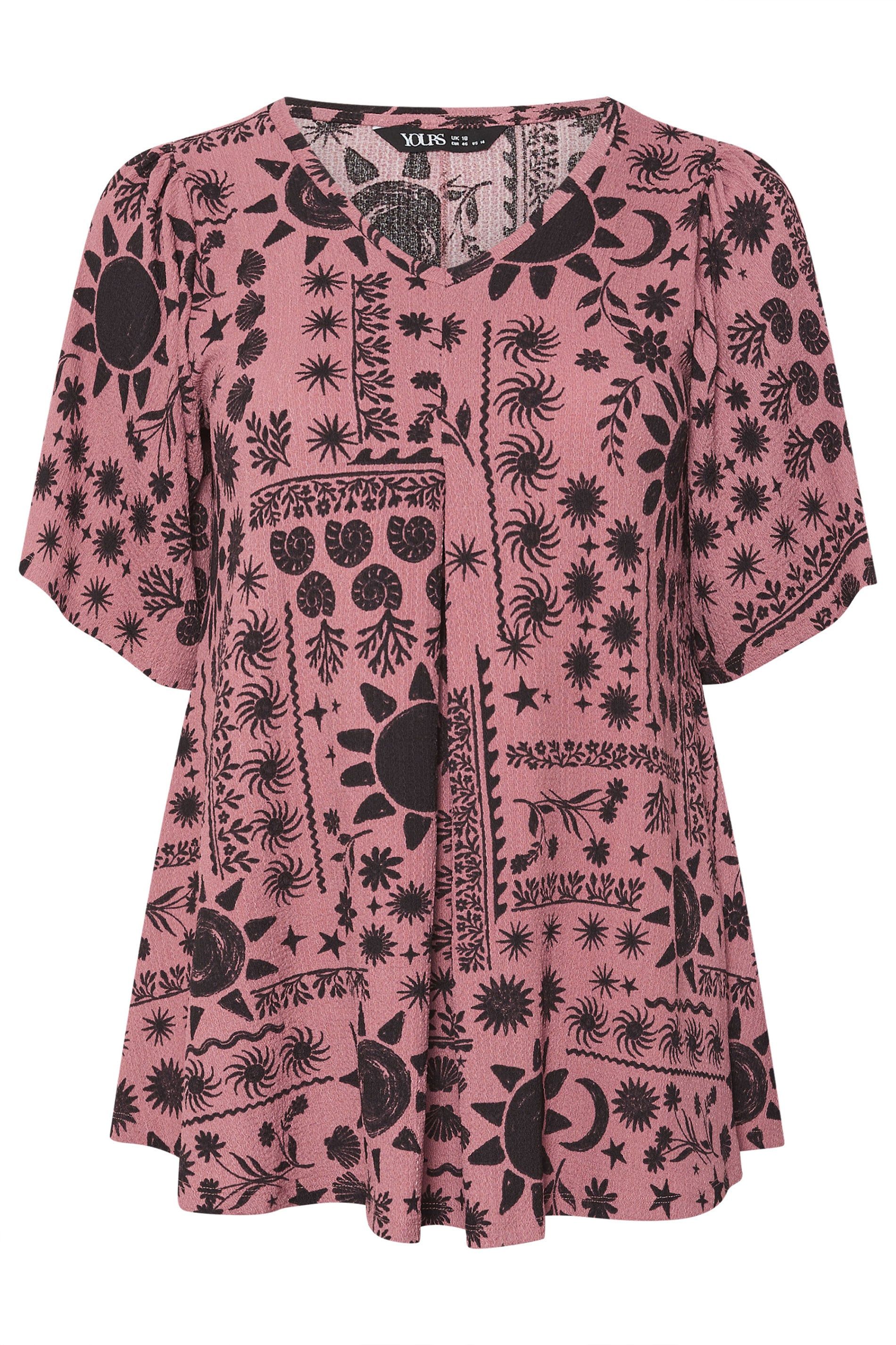 Yours Pleat Front Swing Top