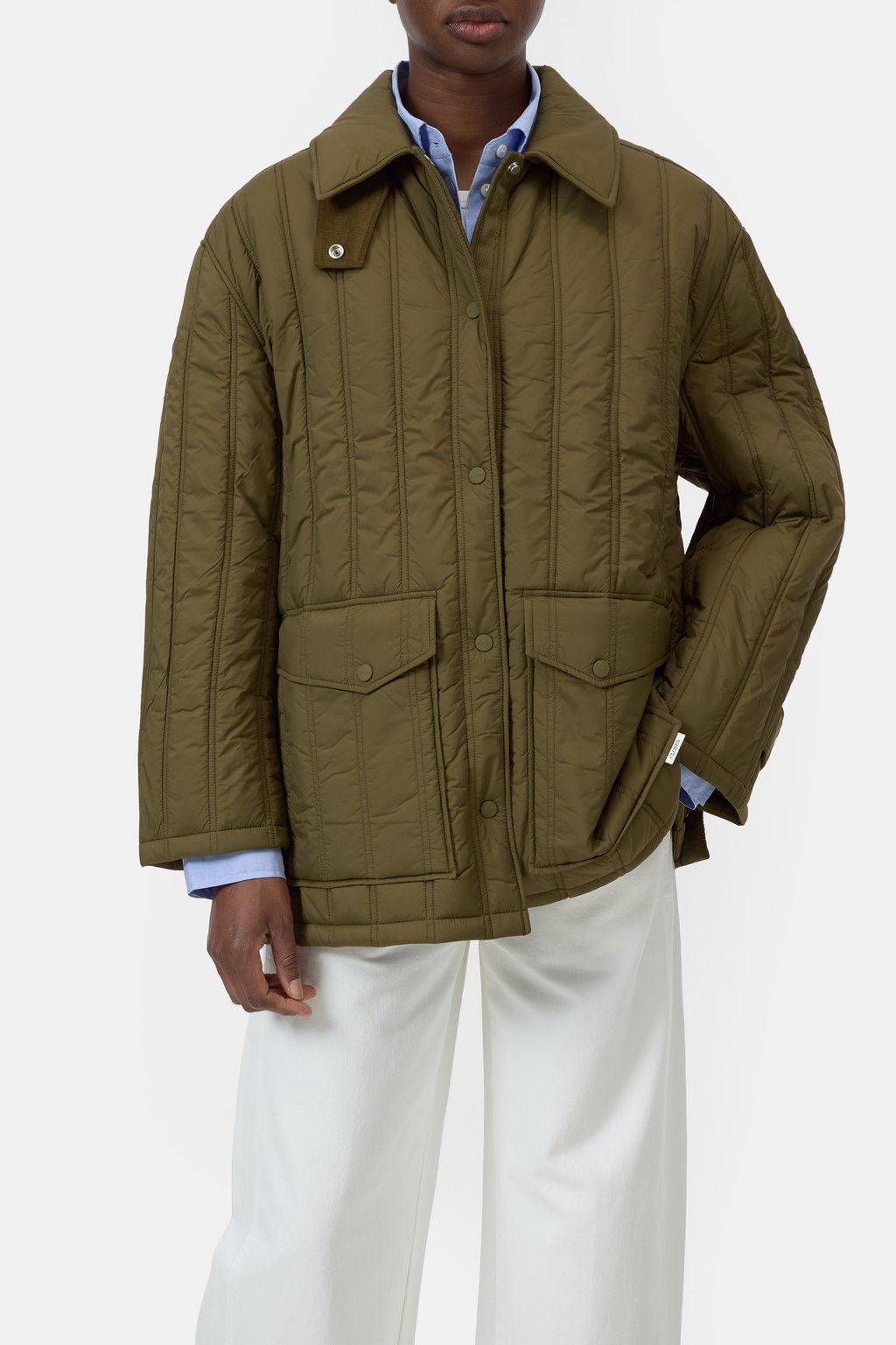 Steppjacke aus recyceltem Nylon