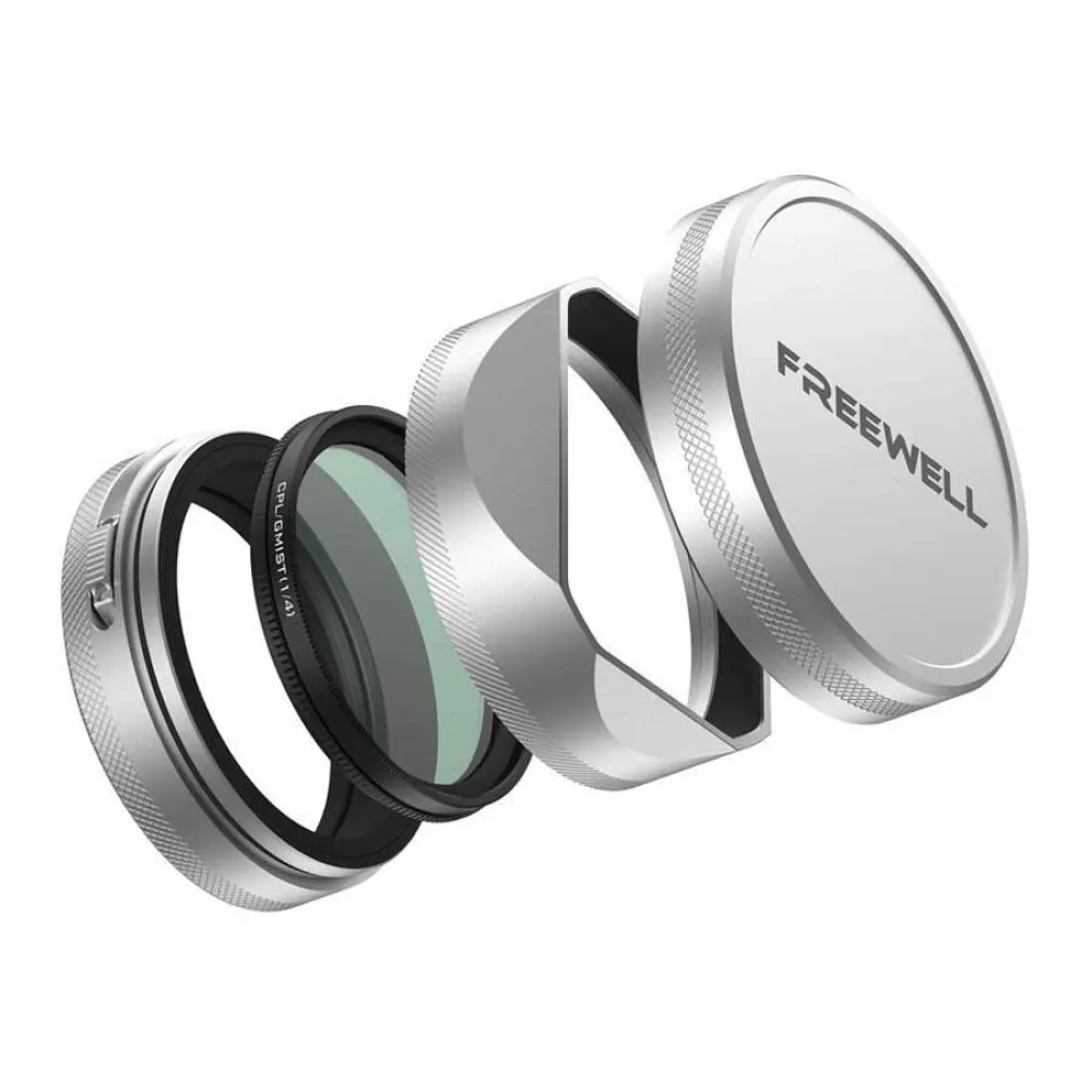Freewell FujiX100 filter set with lens hood