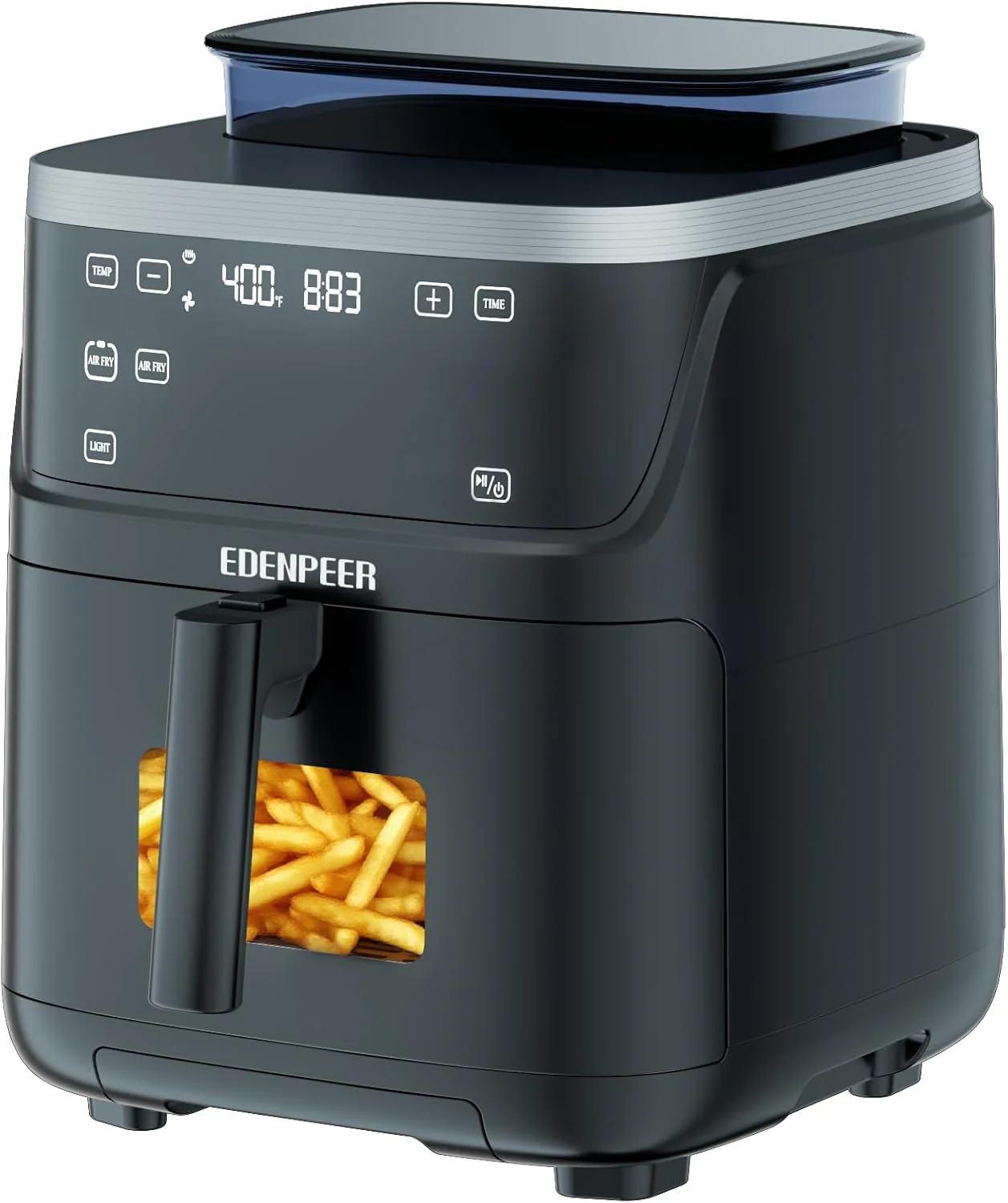 11-Piece 6L Large Air Fryer, Non-Toxic, 450°F Ultimate Crisping Technology, Air Fry/Bake/Heat/Dehydrate