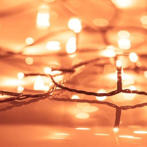 NNEVL Light String with 400 LEDs 40 m 8 Light Effects Warm White