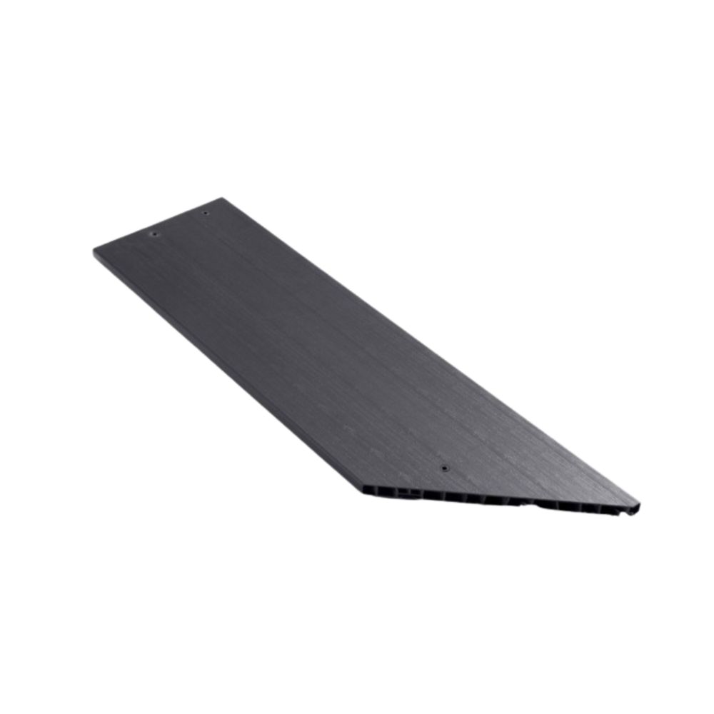 Margelle droite pour piscine Graphite rectangulaire