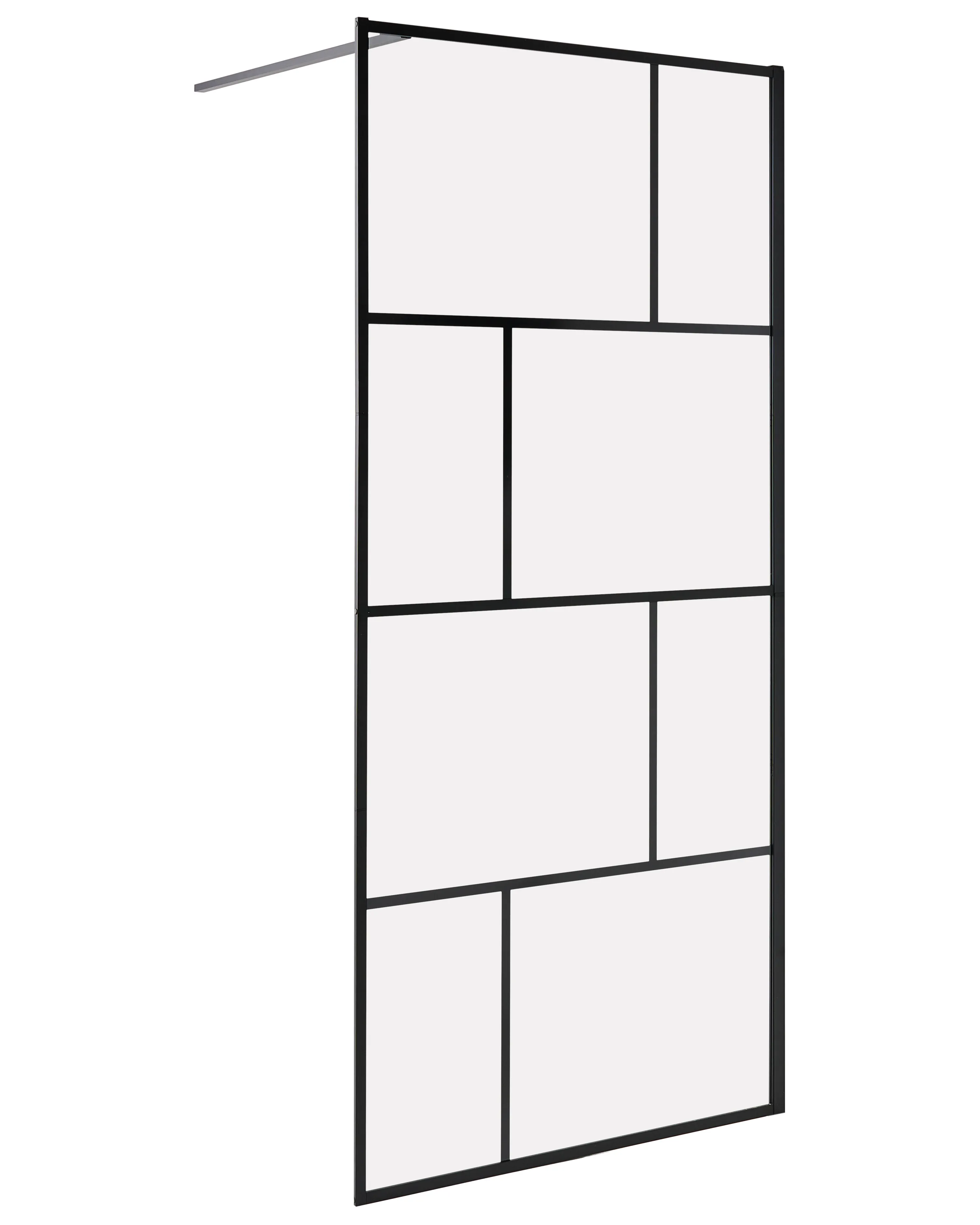Shower Screen TAPAJOS 900 x 1950 mm Black