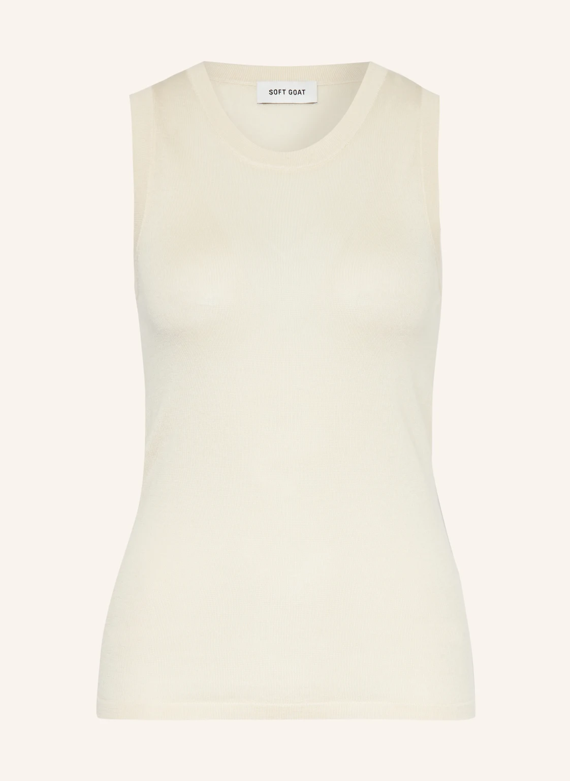 SOFT GOAT Stricktop aus Seide mit Cashmere