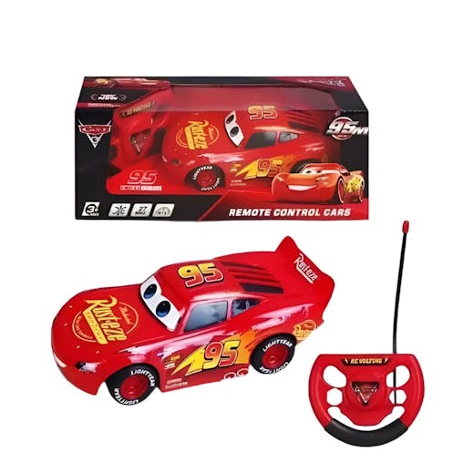 NNEOBA Lightning McQueen Remote Control Toy Car (Red)
