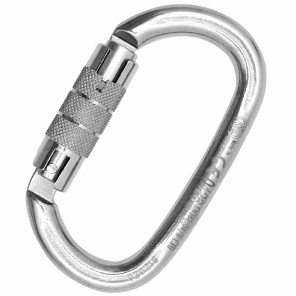 Kong Italy Ovalone Inox Twist Lock snap hook