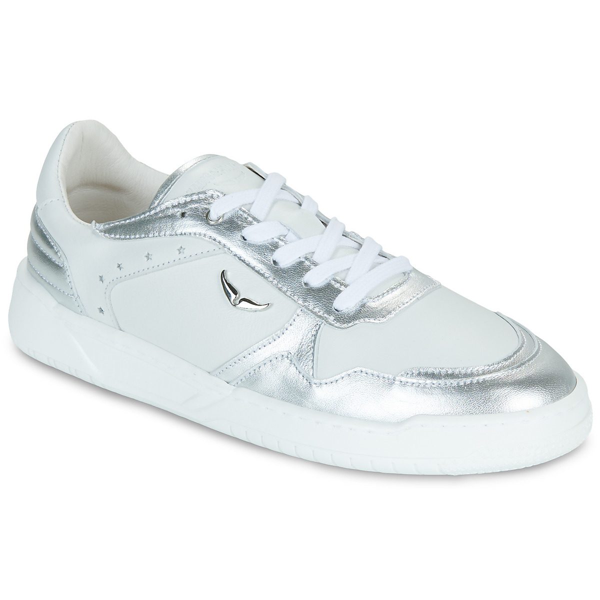 Zadig & Voltaire - HEART ON FIRE - GIRL D2 - White / Silver