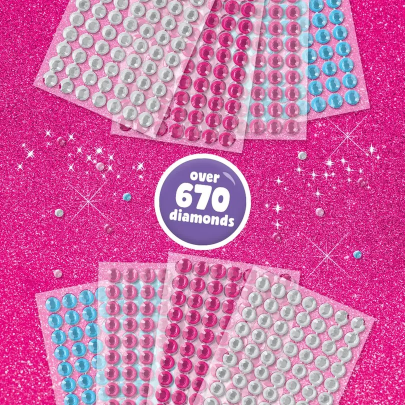 Bastelset 5er-Set Diamondz