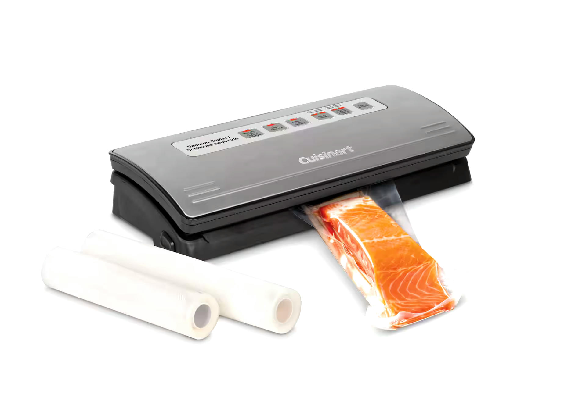 Cuisinart Vacuum Food Sealer Bundle with Refill Rolls