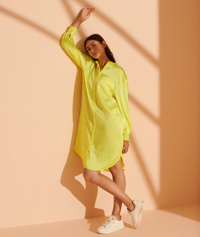 Limited Edition Silk Shirt Dress