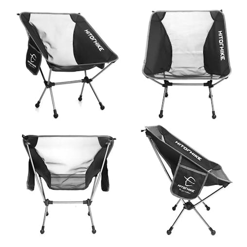 NNEOBA Ultralight Folding Aluminum Camping Chair