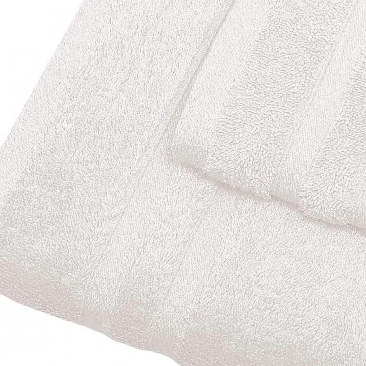 SENSILK - Drap de bain 600 gr/m²  blanc 70x140 cm