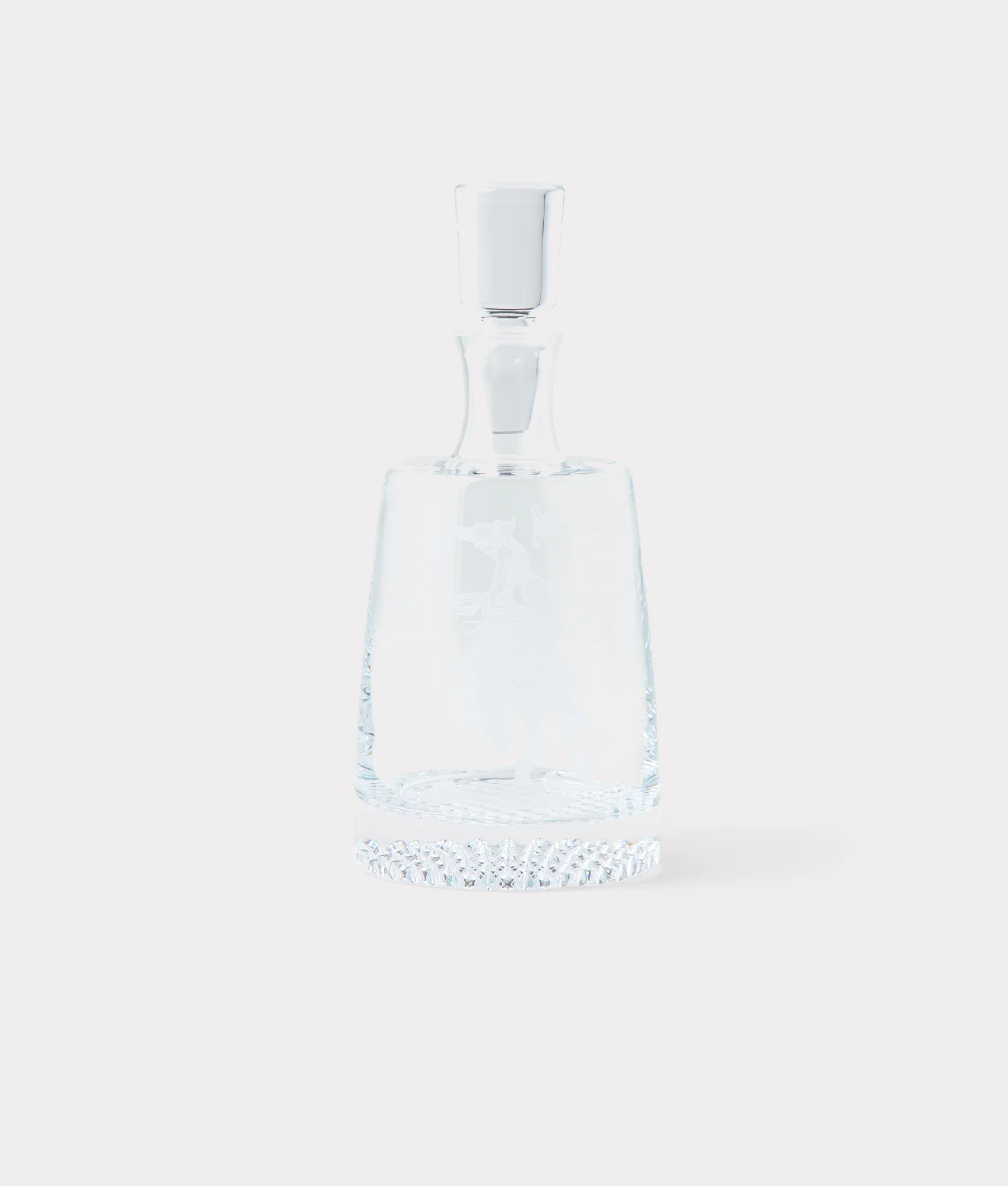 Saddle Bronc Decanter - Crystal