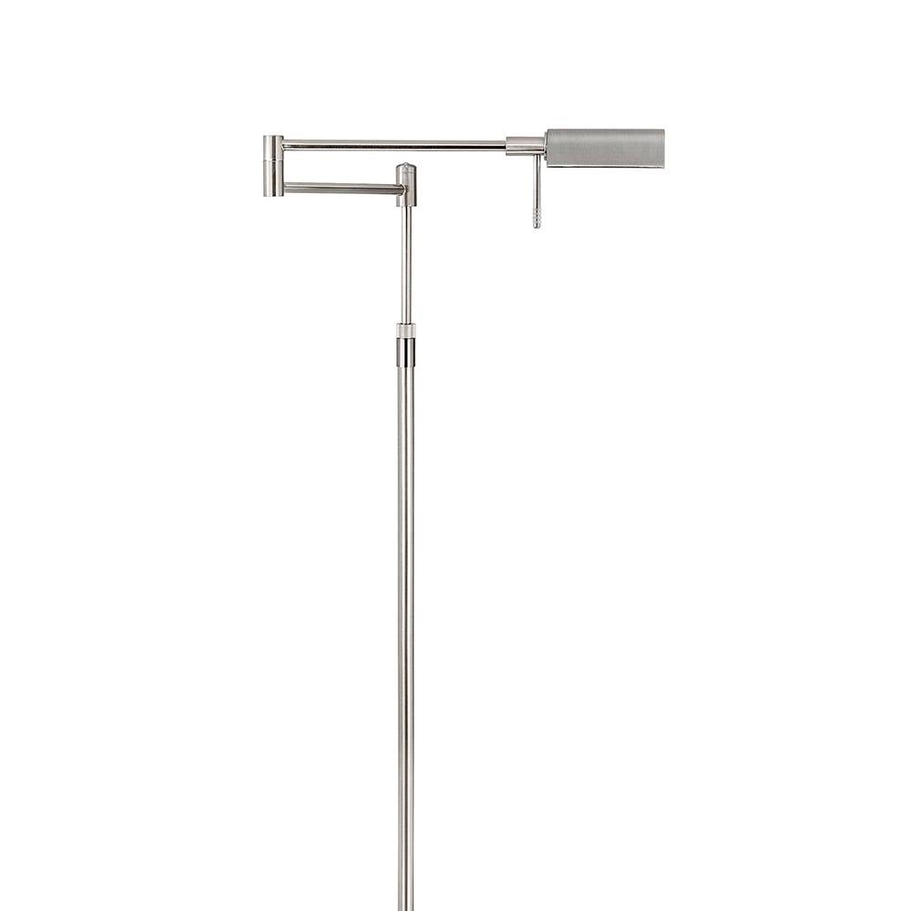 Highlight vloerlamp New Bari - 1 lichts - 30 x 140 cm - mat chroom