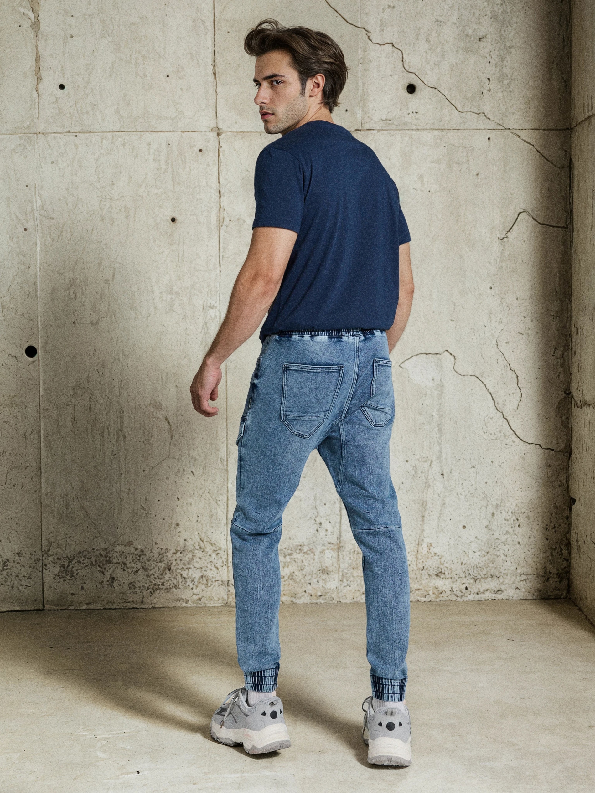 Spodnie jogger slim fit