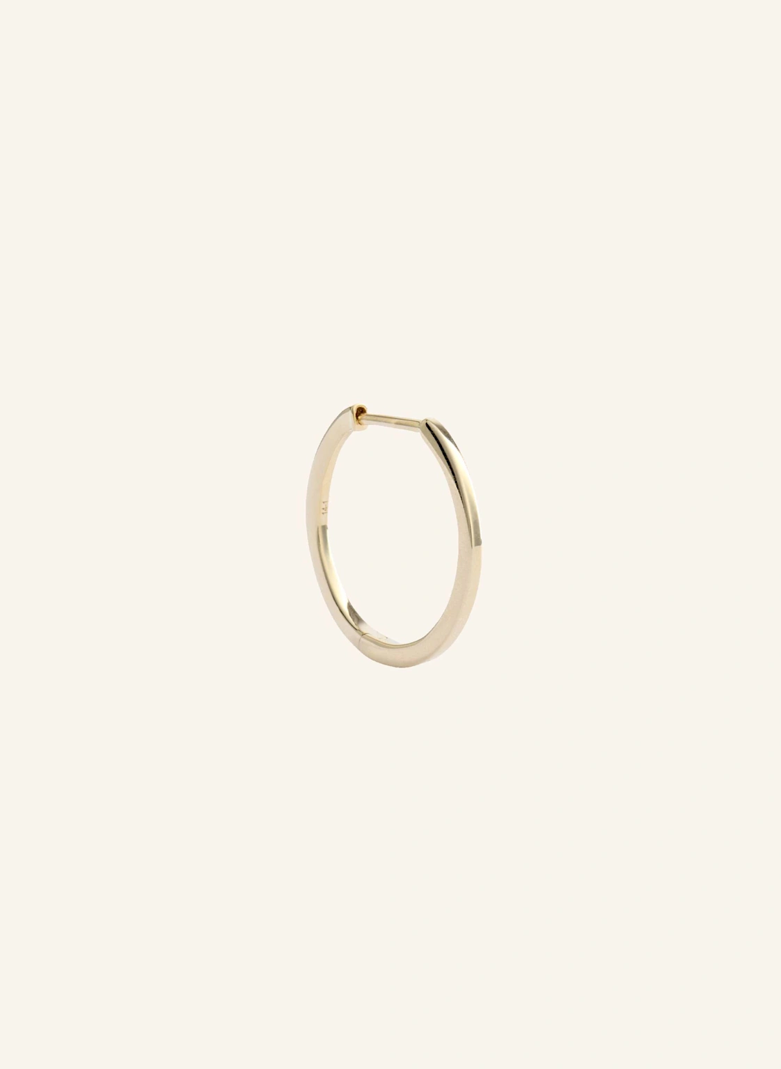JUULS & KARATS Single Ohrring SOLID HUGGIE 003 by GLAMBOU
