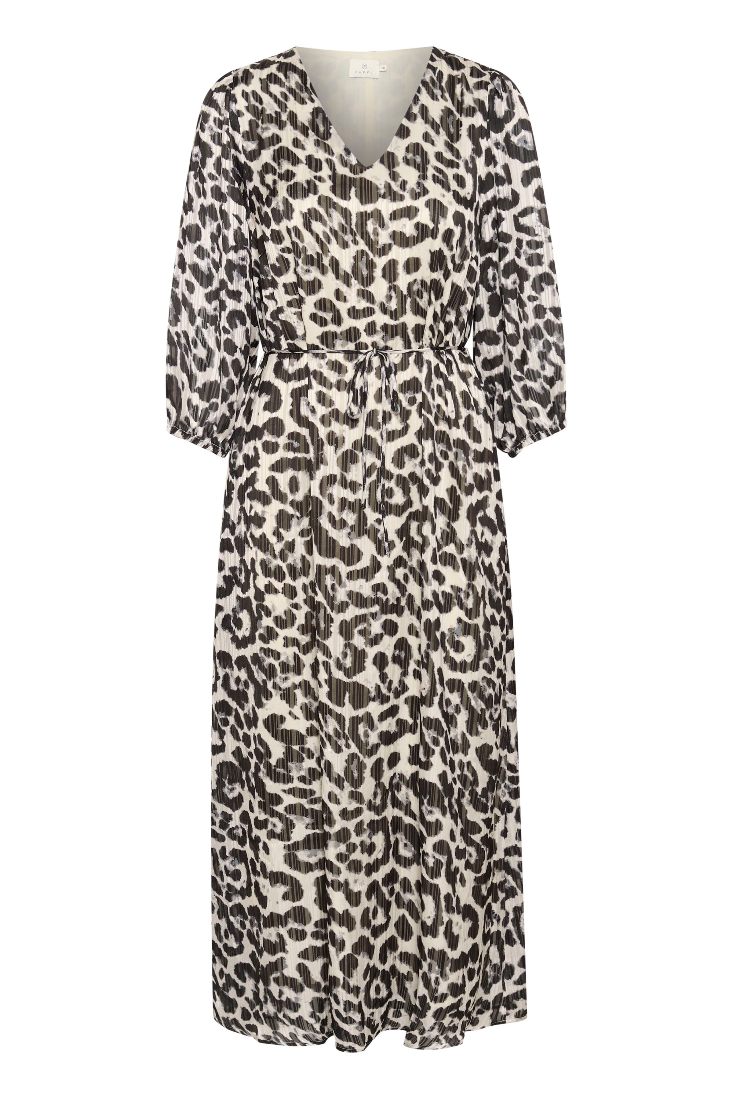 Kaffe KAsepia V-neck 3/4 Sleeve Maxi Dress