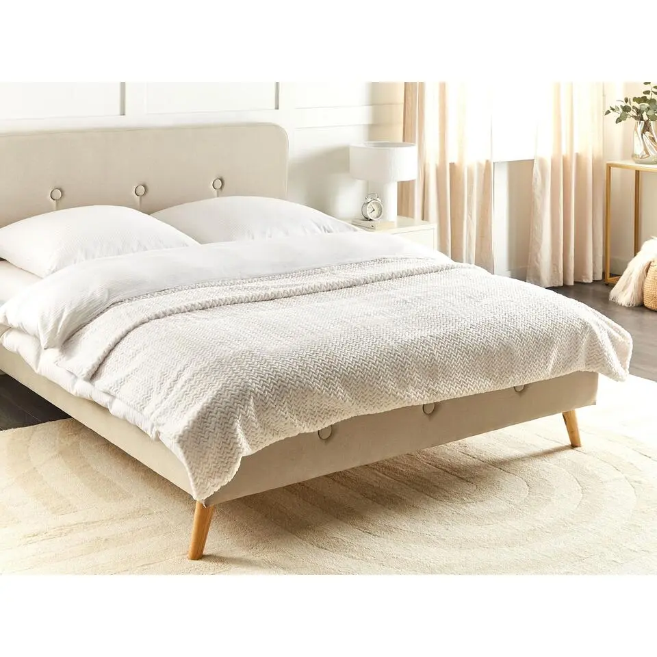 SURMI - Bedsprei - Wit - 150 x 200 cm - Polyester