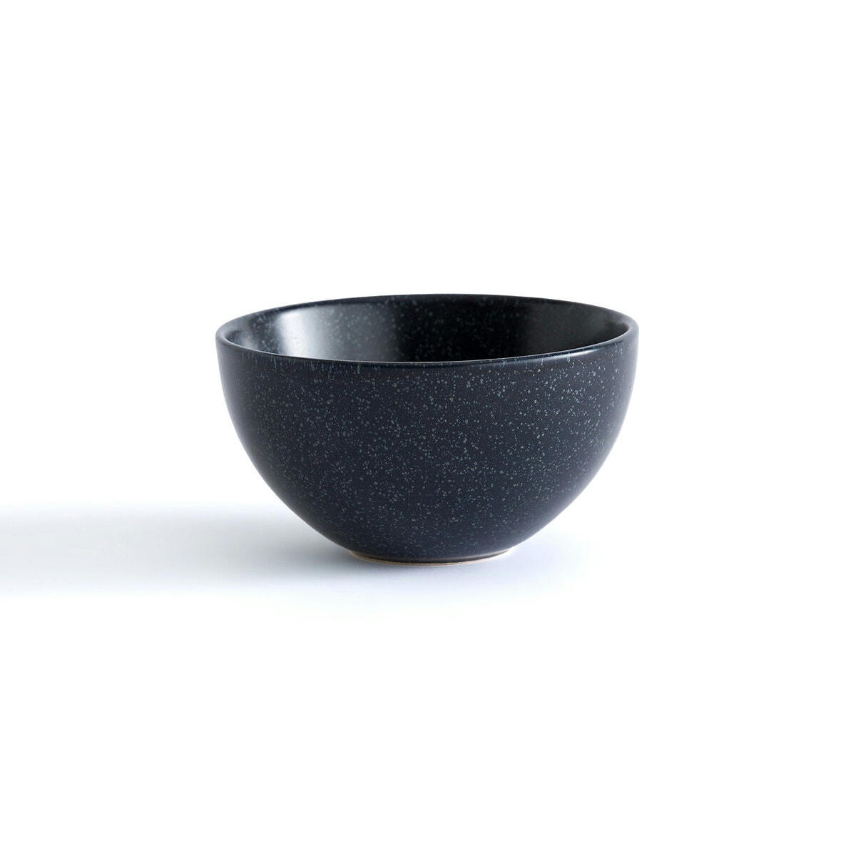 Lot de 4 bols grès émaillé réactif, Preto