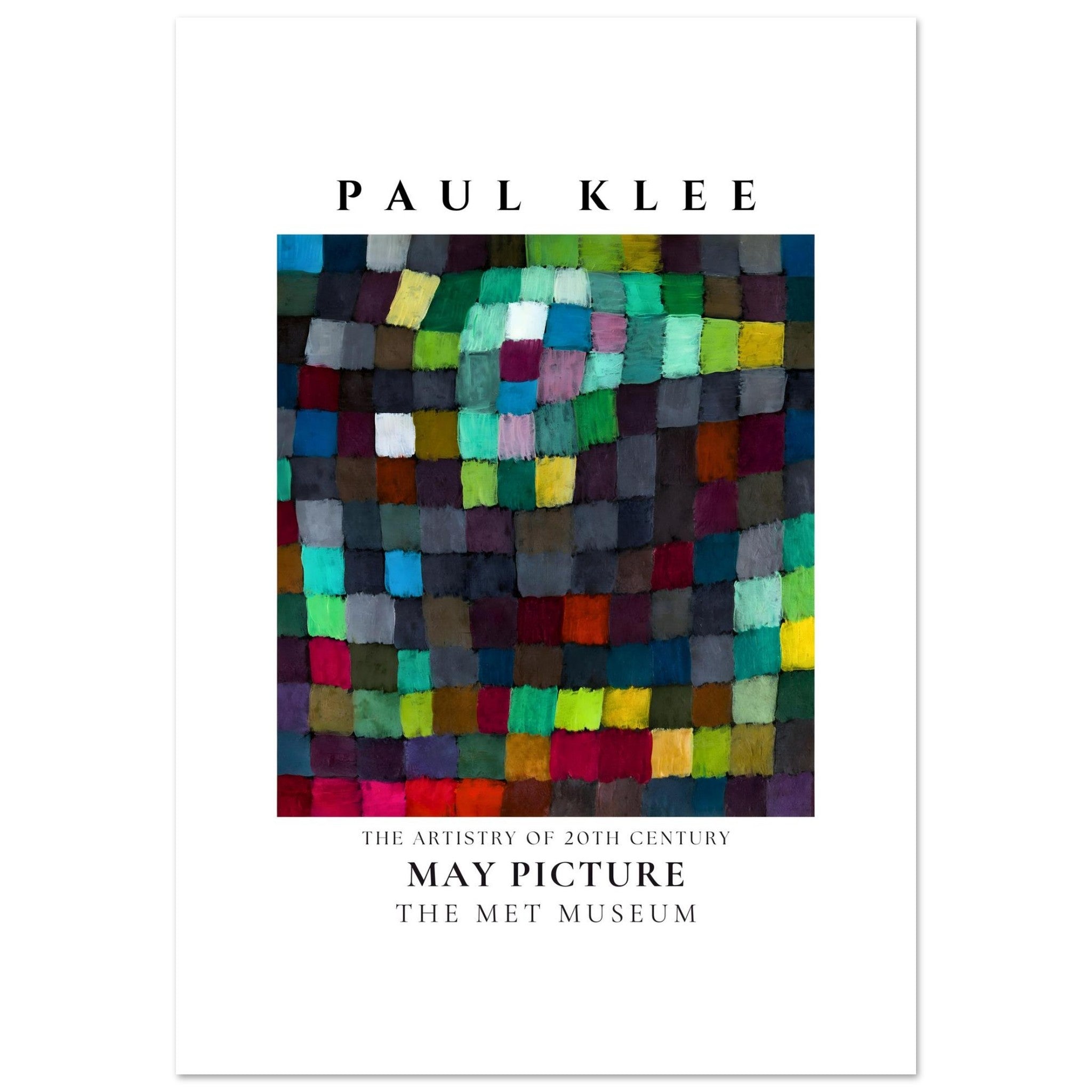 Artfulprints Poster Paul Klee - May picture  - 70x100 cm - Meerkleurig