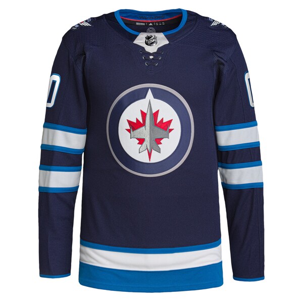 Winnipeg Jets adidas  Home  Primegreen Authentic Custom Jersey - Navy