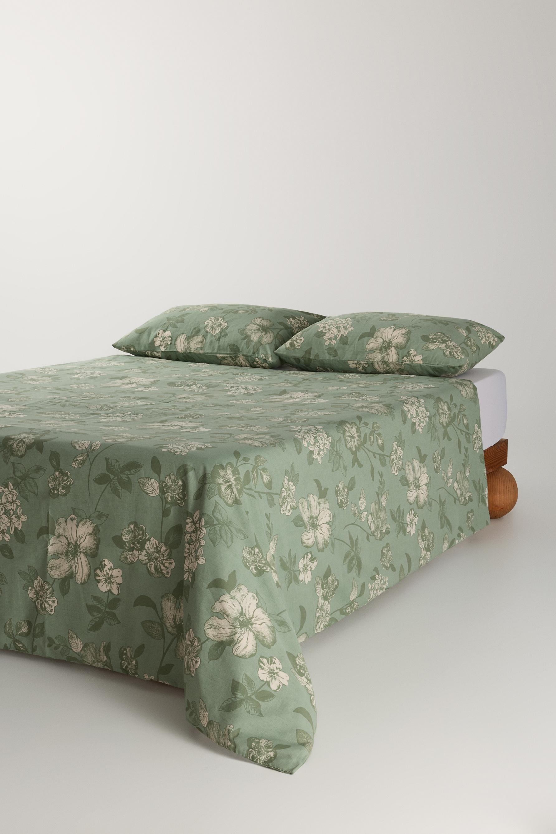 Funda nórdica flores 240 x 220 cm