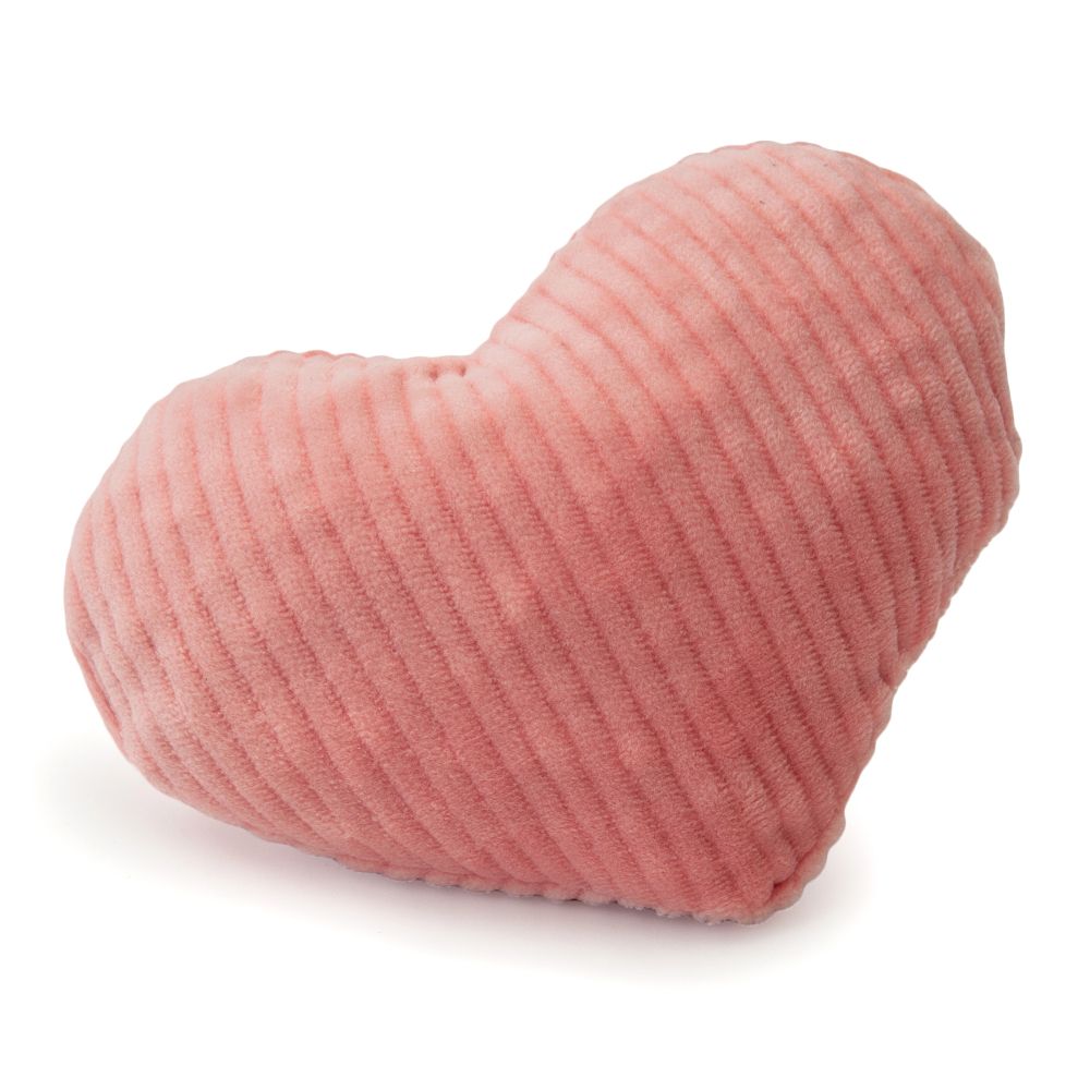 Aumüller Pastel Heart Cord Cat Cushion Toy