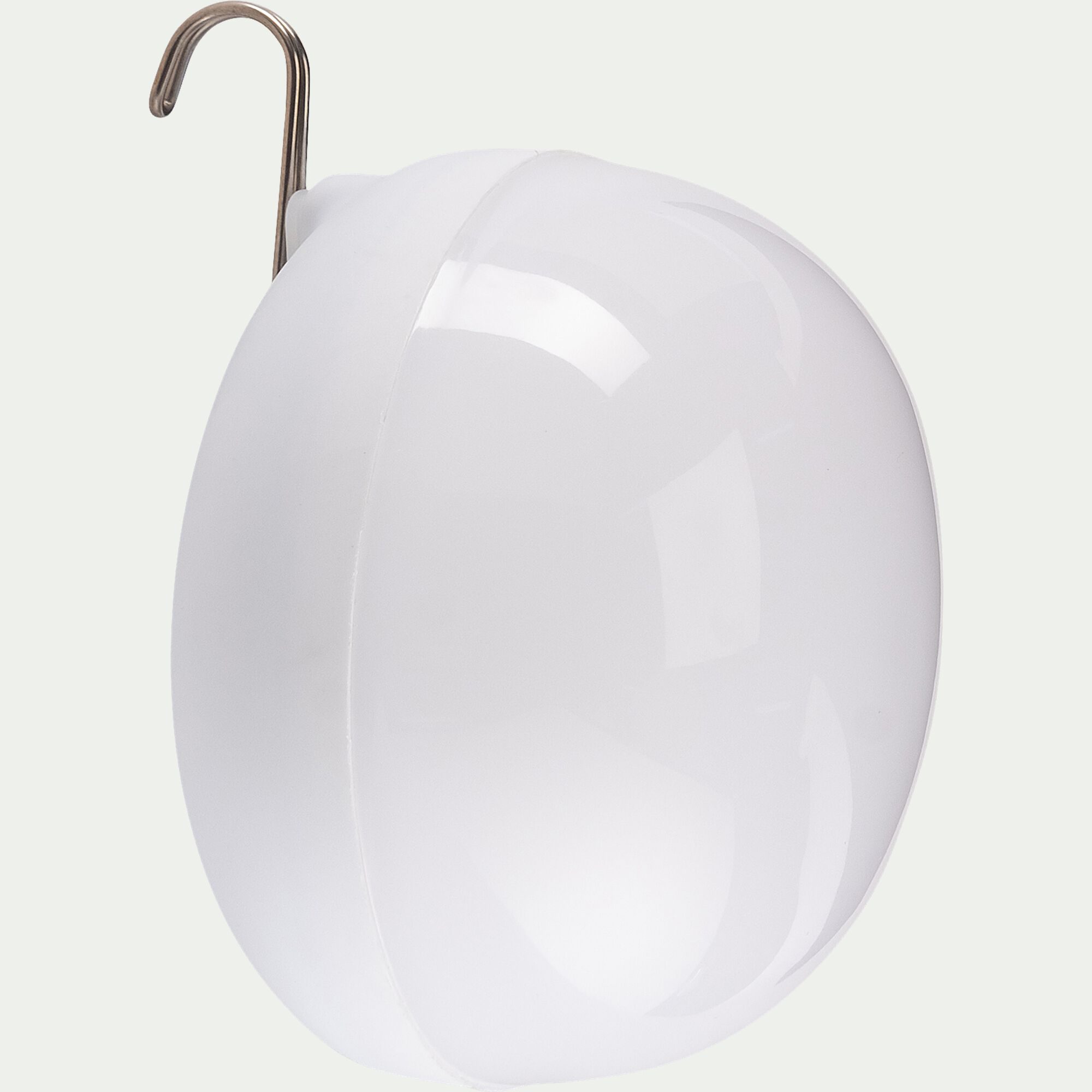 CHERRY - Ampoule d'extérieur rechargeable H12xD11cm - blanc