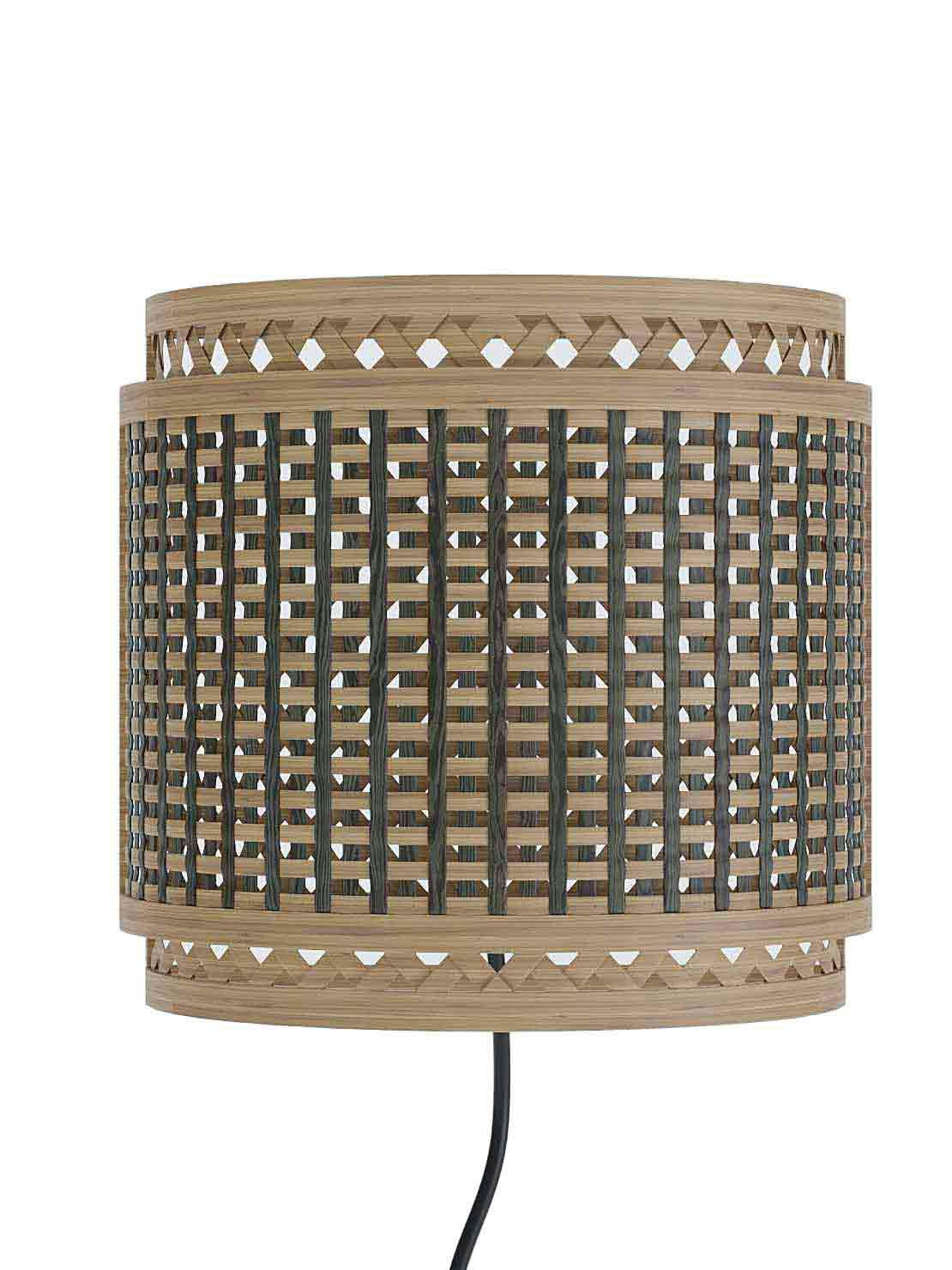 MATISSE - Applique murale ronde en rotin