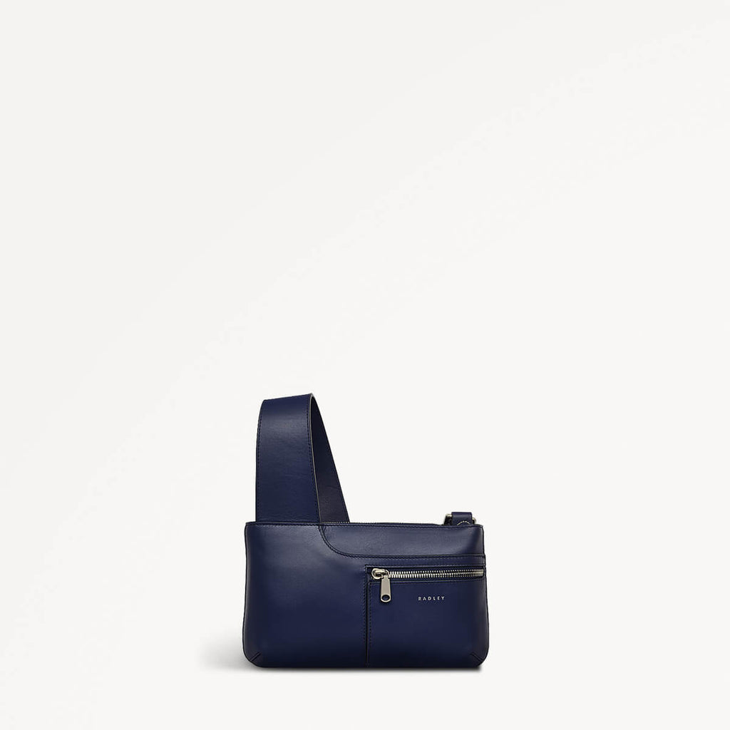 Pockets Mini Ziptop Cross Body Bag - RHD17201