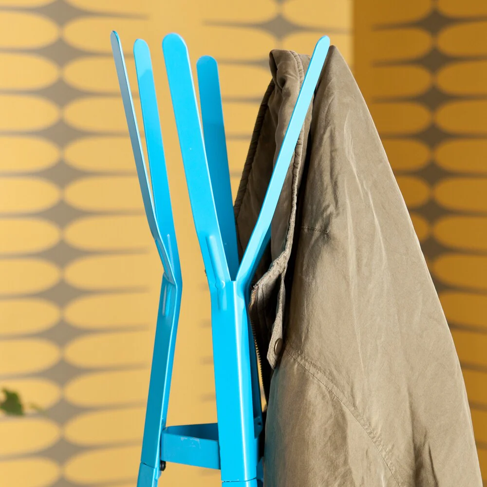 SEI Furniture Brayden Blue Metal Hall Tree