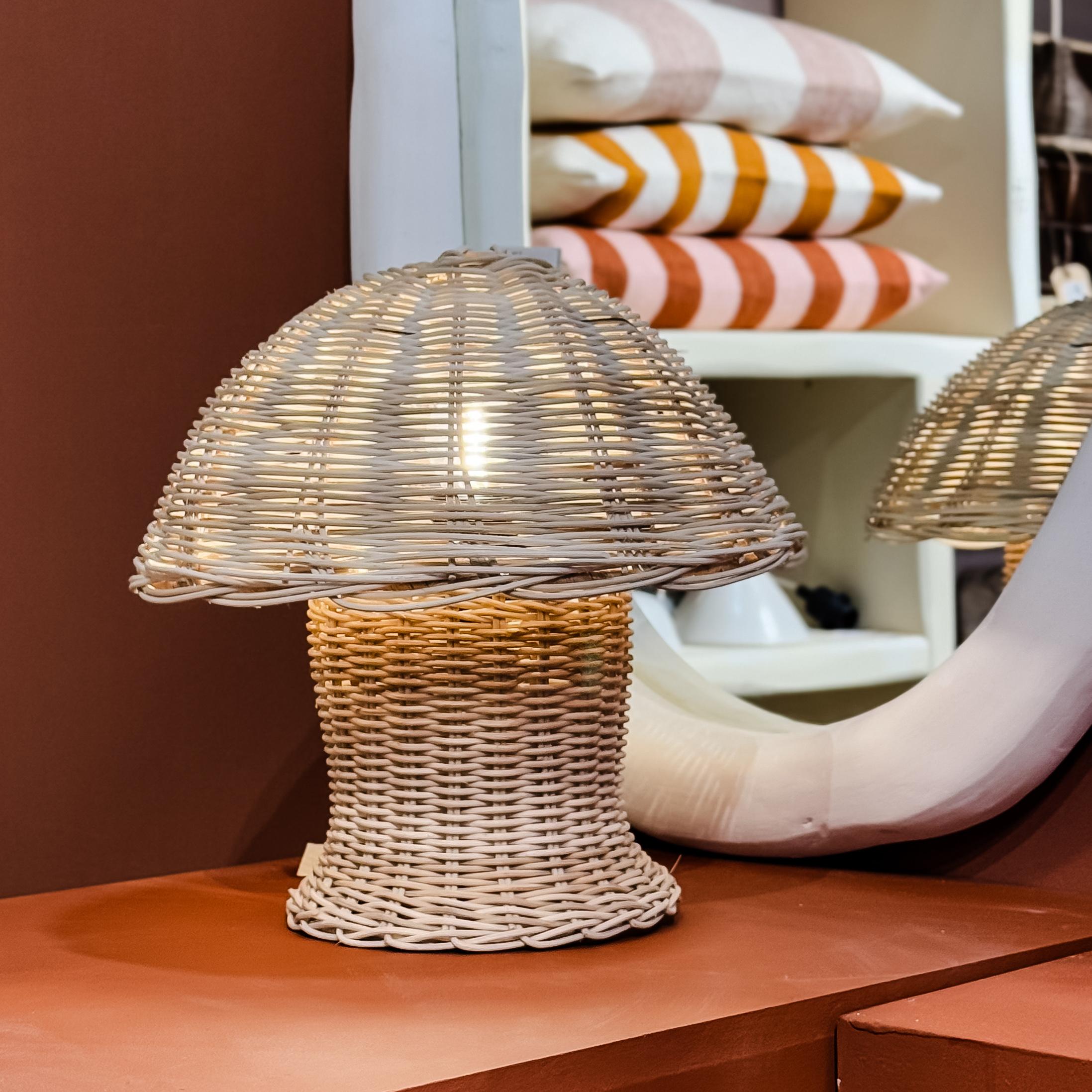 Household Hardware - Lamp - Rattan - Tafel lamp