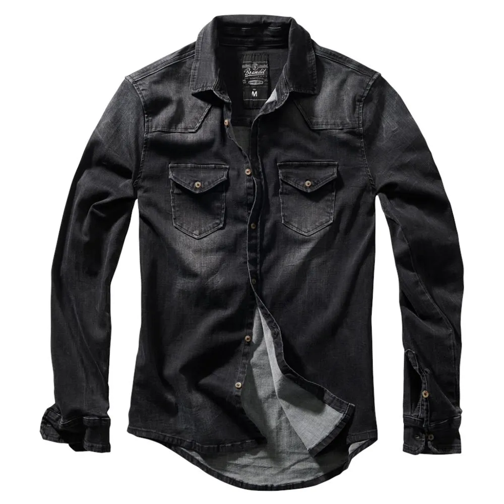 Brandit Riley Denim long sleeve shirt