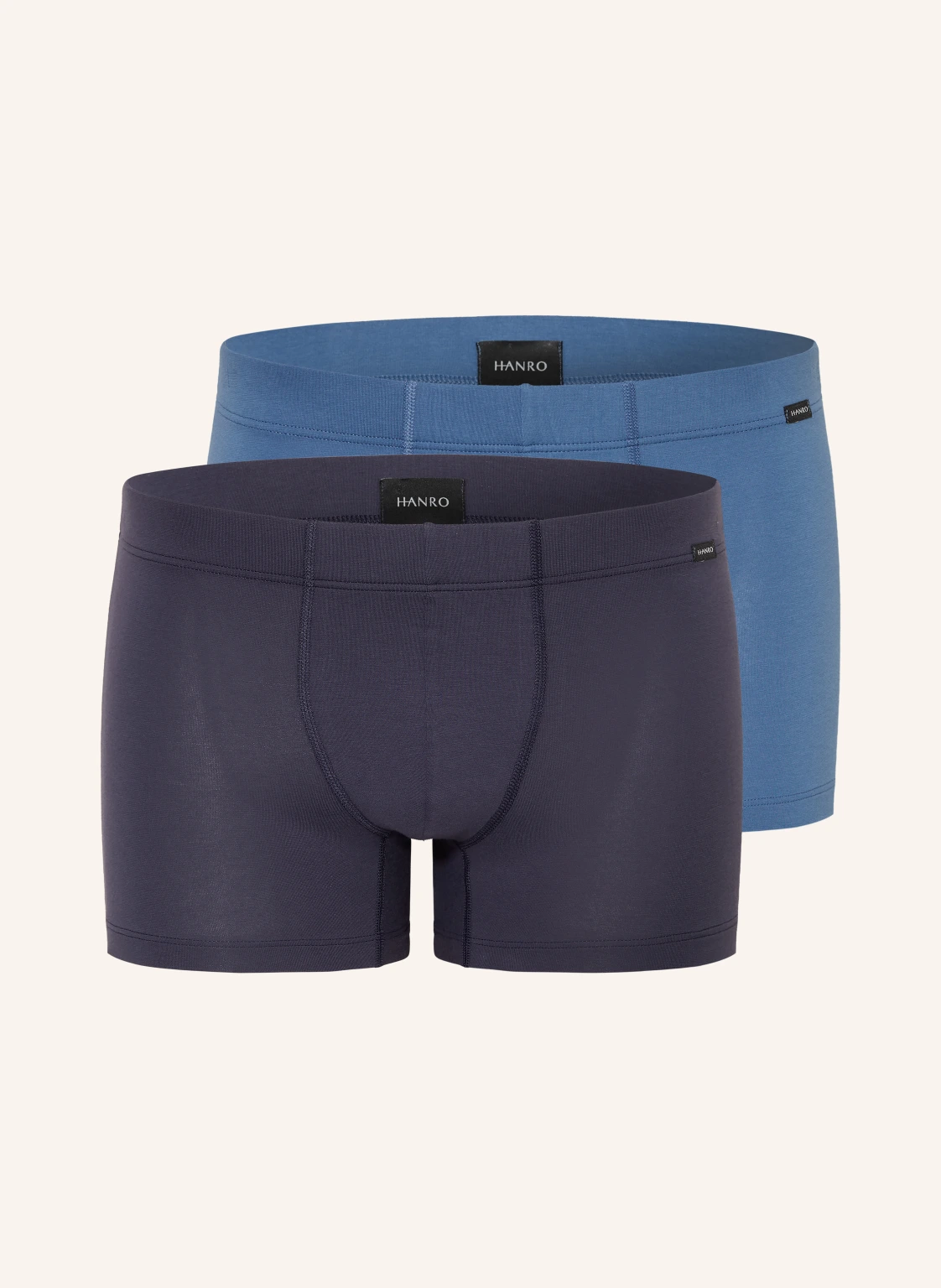 HANRO 2er-Pack Boxershorts COTTON ESSENTIALS