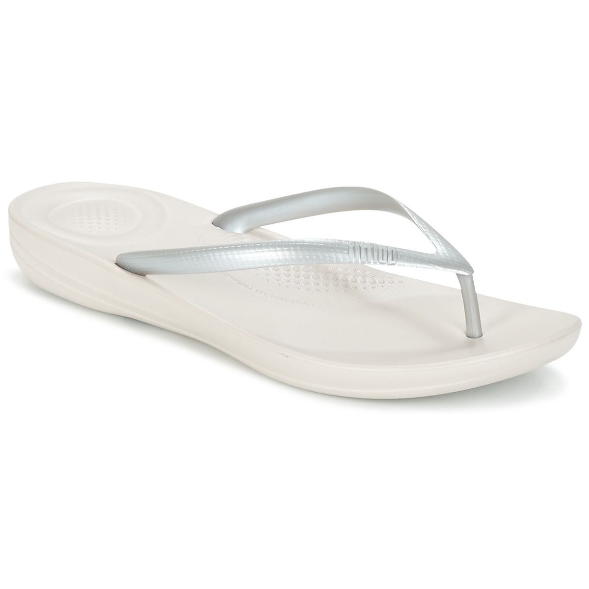 FitFlop - IQUSHION ERGONOMIC FLIP-FLOPS - Silver